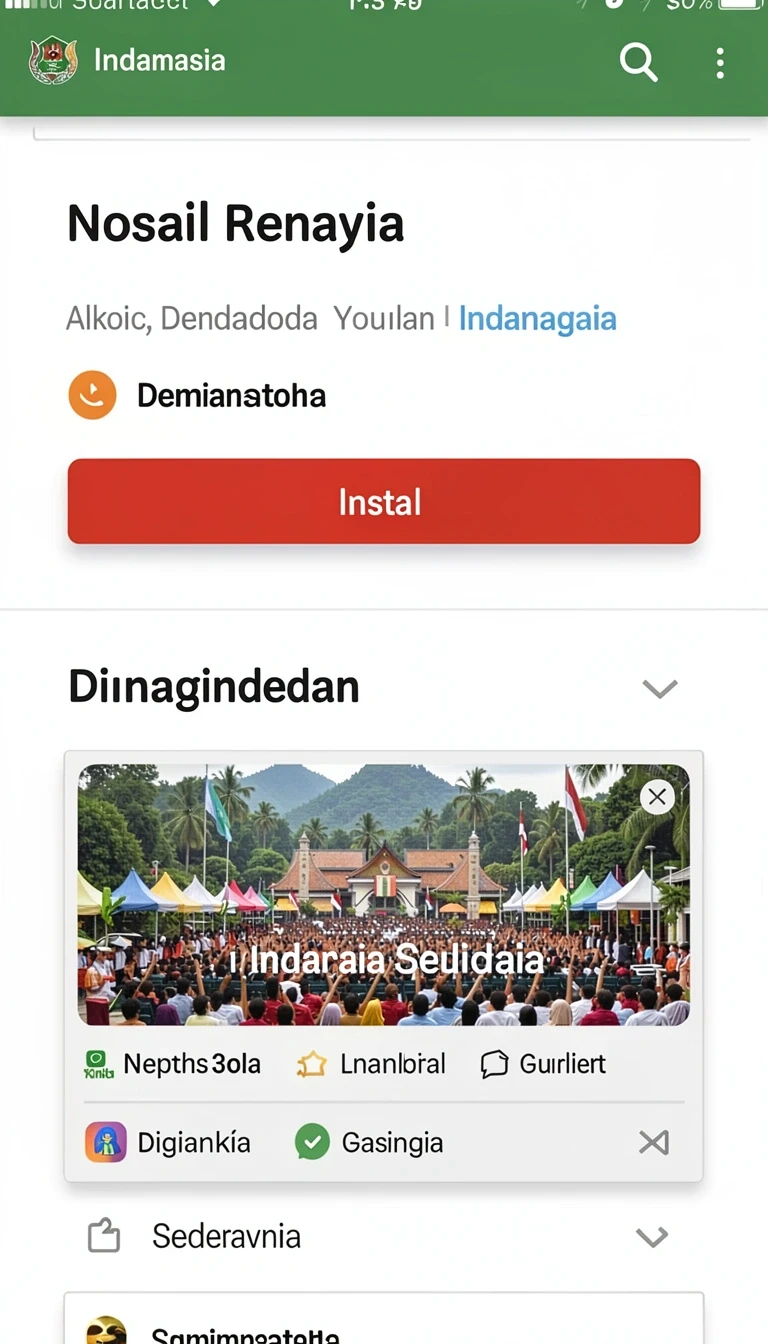 Pratinjau layar Cara Download dan Instal dower88 di Android
